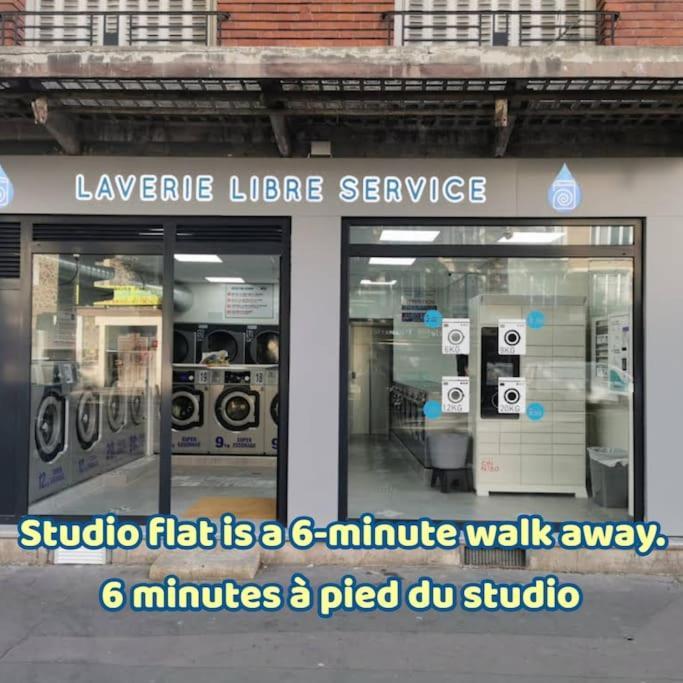 Bright Small Studio Paris Saint Ouen מראה חיצוני תמונה