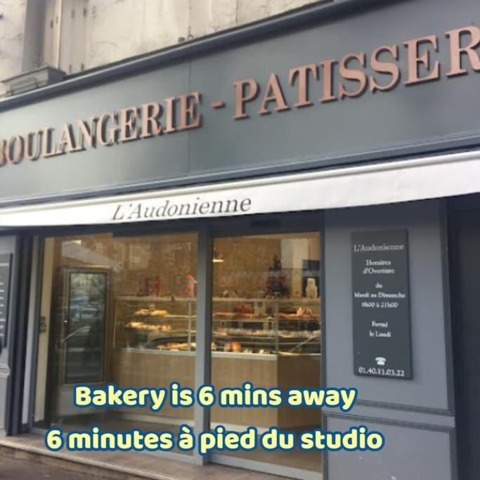 Bright Small Studio Paris Saint Ouen מראה חיצוני תמונה