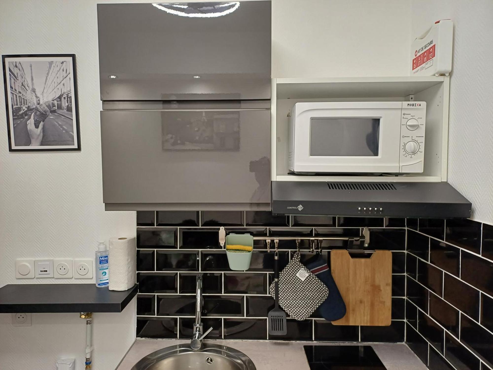 Bright Small Studio Paris Saint Ouen מראה חיצוני תמונה